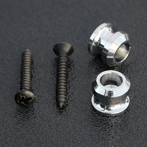 AP-0683-B01 - Schaller Chrome Locking Strap Lock Buttons