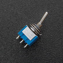 B102 - SPDT On/On Mini-Toggle Switch, 15/64'' Mounting