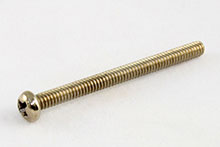 GS-0012-B01 - Nickel Humbucking Pickup Mounting Screw, #3-48 x 1-3/16'' - Each