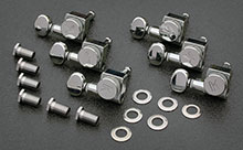 KLF-3805CL - Kluson Chrome Locking Tuners For American Series Strat KLF-3805CL - Kluson Chrome Locking Tuners For American Series Strat