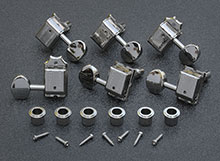 SD9105MN DR/L - Kluson Vintage Style Nickel Locking Tuners