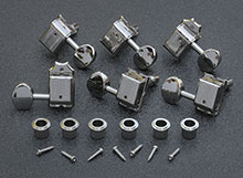 SD9105MN DR/L - Kluson Vintage Style Nickel Locking Tuners SD9105MN DR/L - Kluson Vintage Style Nickel Locking Tuners