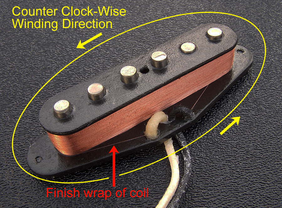 How To Determine Your Single Coil Pickups Winding Direction and