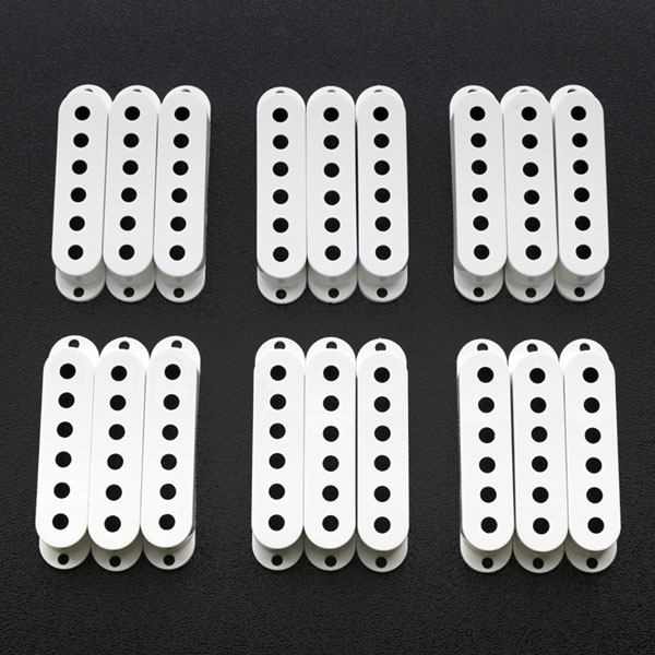 099-2034-000 0992034000 Fender Stratocaster White Pickup Cover Lot of 18